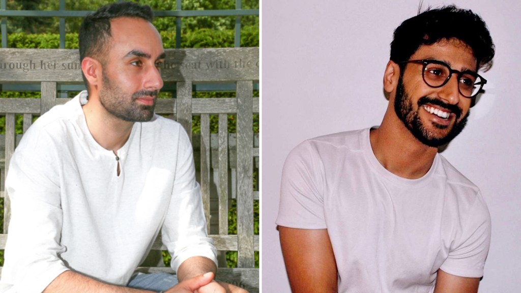 Manjinder Sidhu (left) and Saad Azam who both faced challenges with Honour Based Violence. Photos courtesy of Majinder Sidhu and Saad Azam