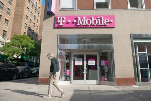 T-Mobile storefront.