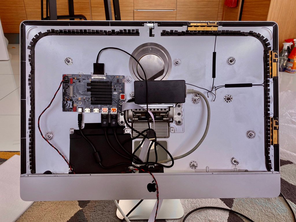 Monitor under construction