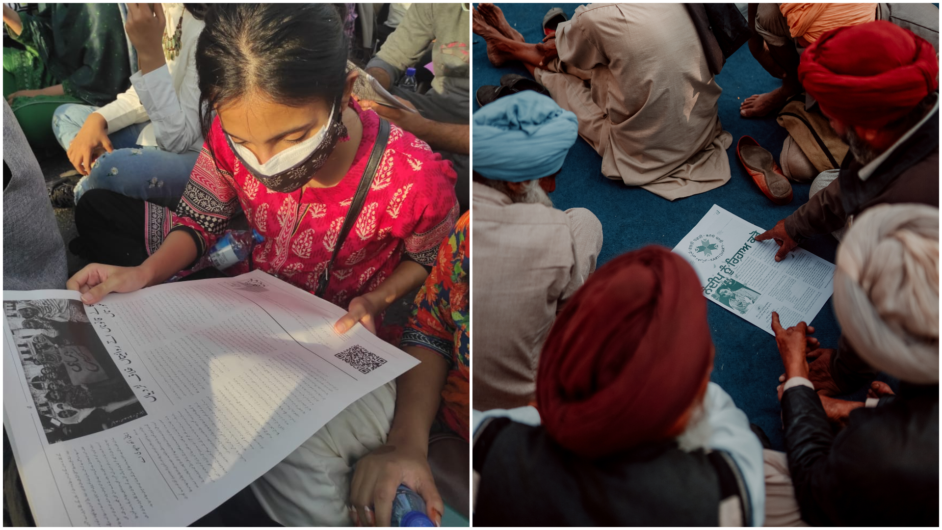 underground media news farmers protest india