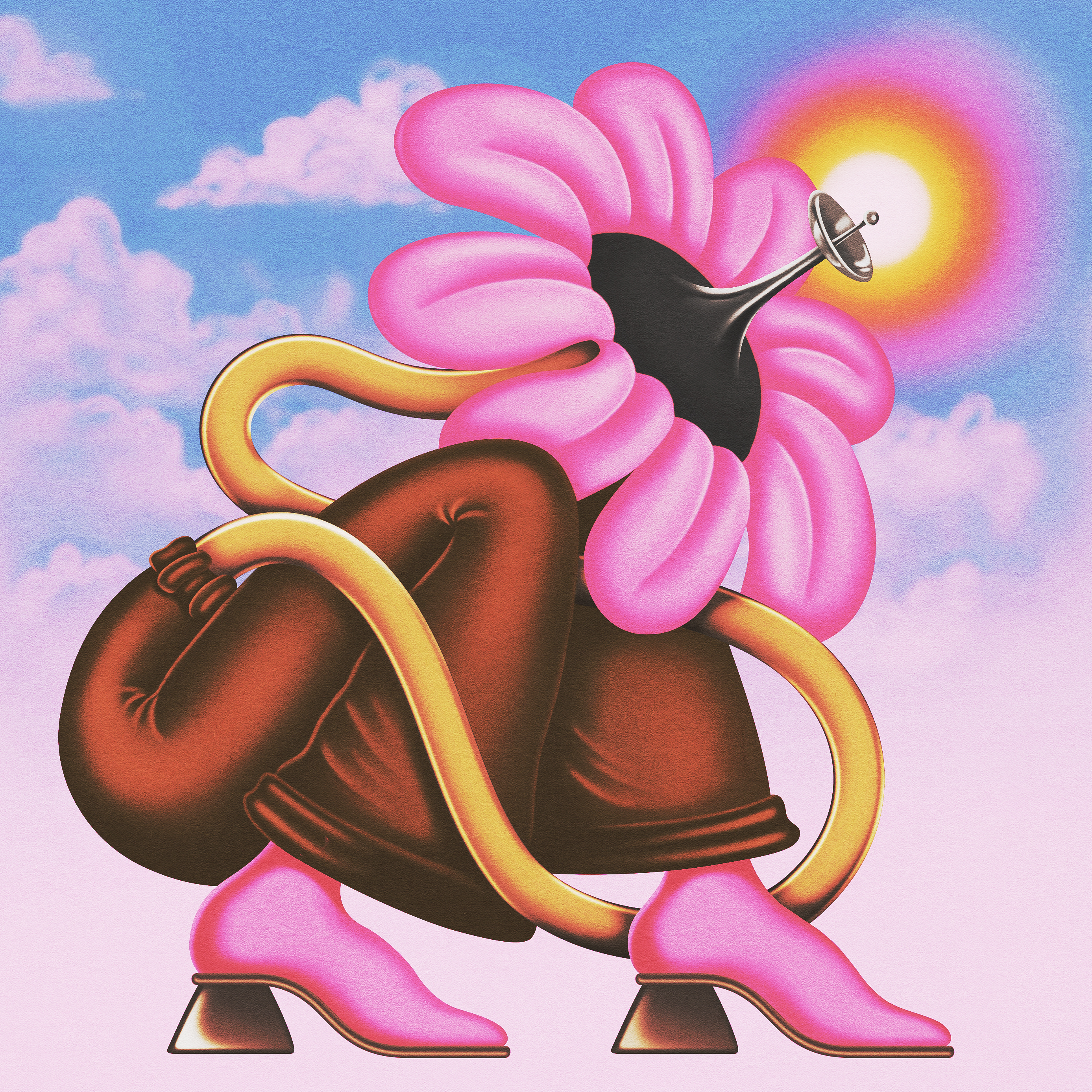 flower radar illustration