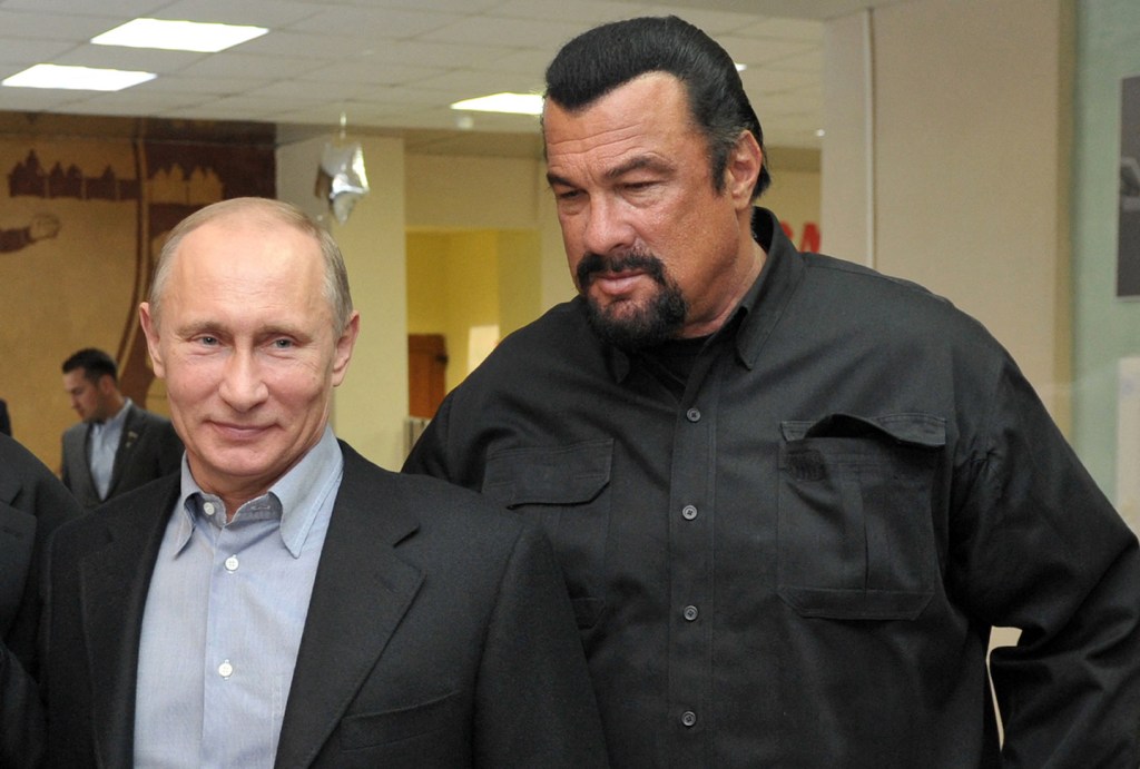 vladimir putin steven seagal