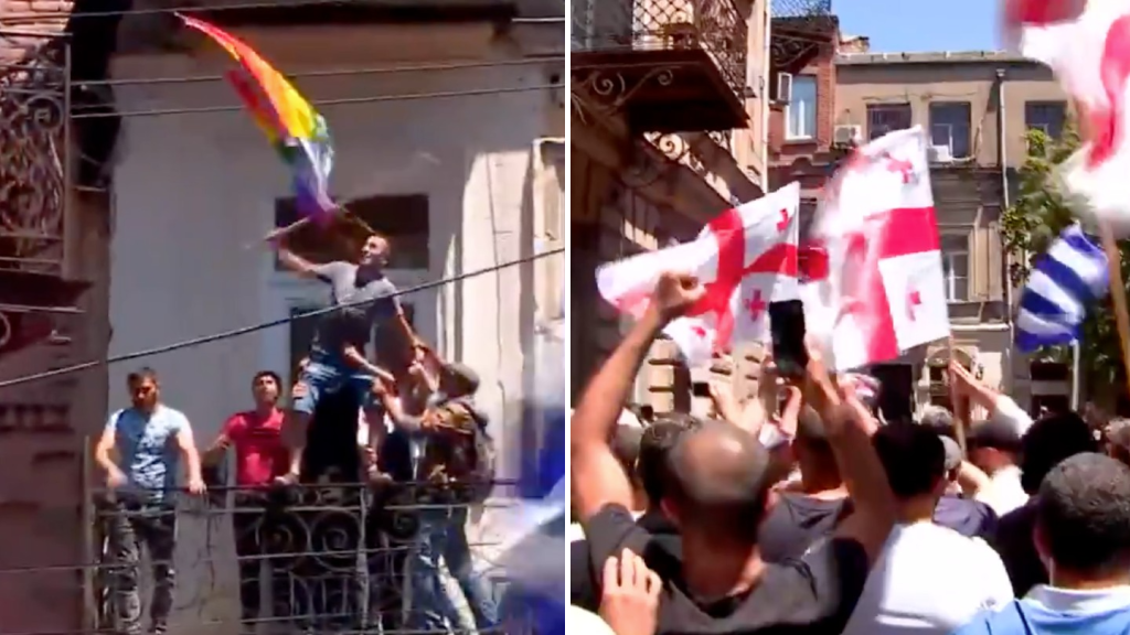 Pride March Cancelled After Far-right Storms LGBTQ Activist HQ