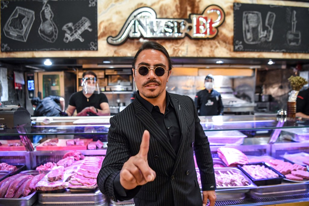 Salt Bae; butcher; deli counter