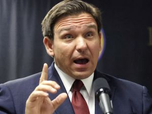 Florida Gov. Ron DeSantis is expected to sign the "Stop W.O.K.E. Act" (Joe Burbank/Orlando Sentinel/Tribune News Service via Getty Images)