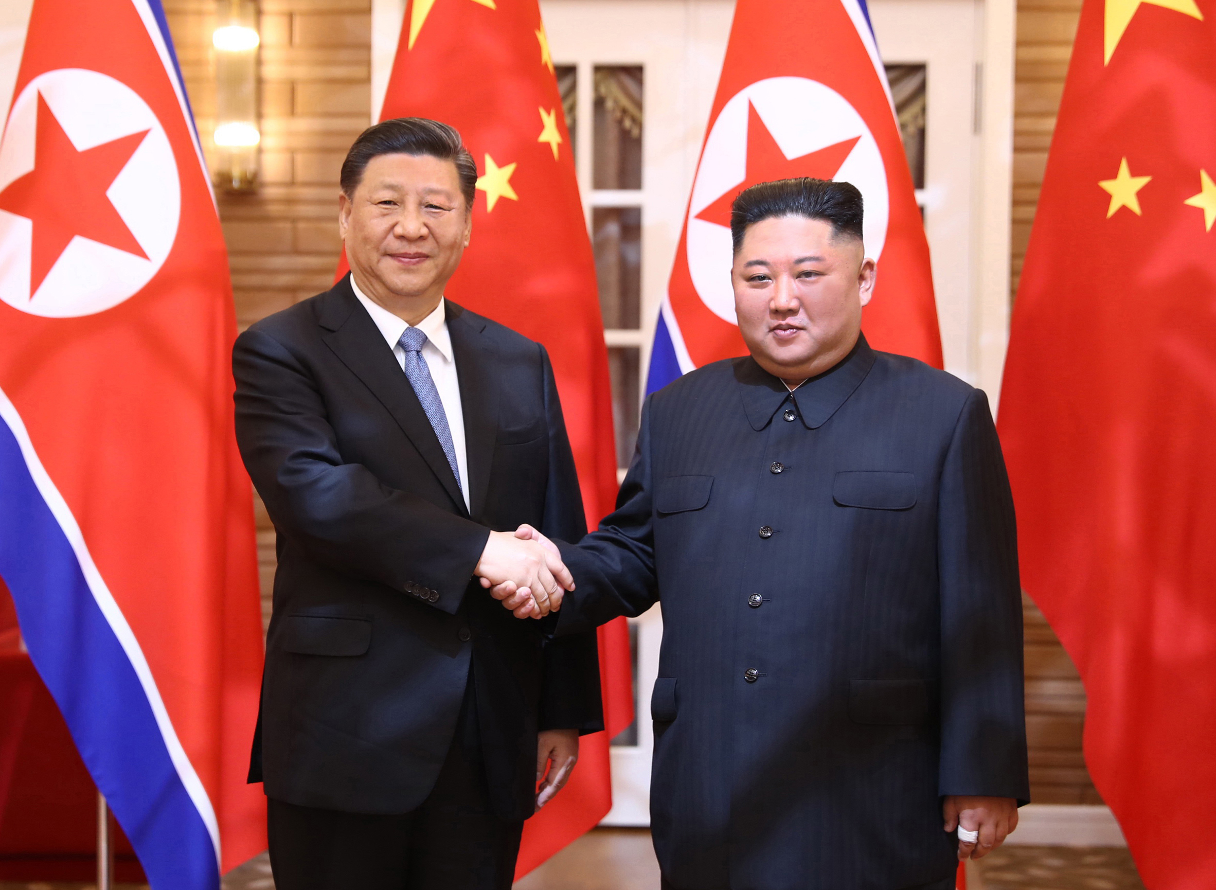 China is one of North Korea's key partners. Photo: Ju Peng/Xinhua via Getty