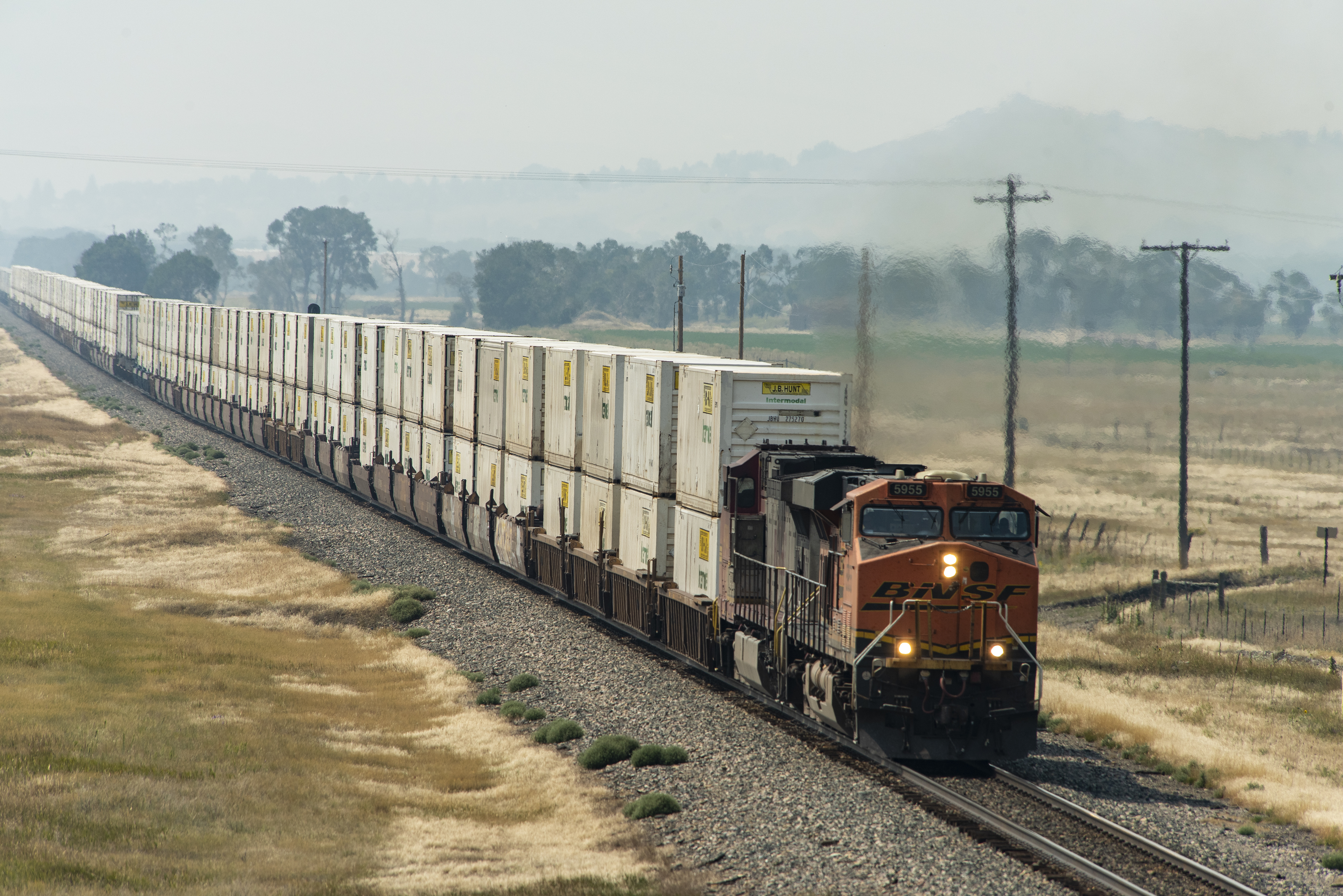 BNSF freight train