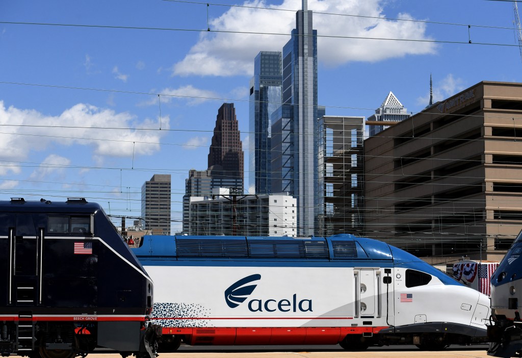 Amtrak Acela train