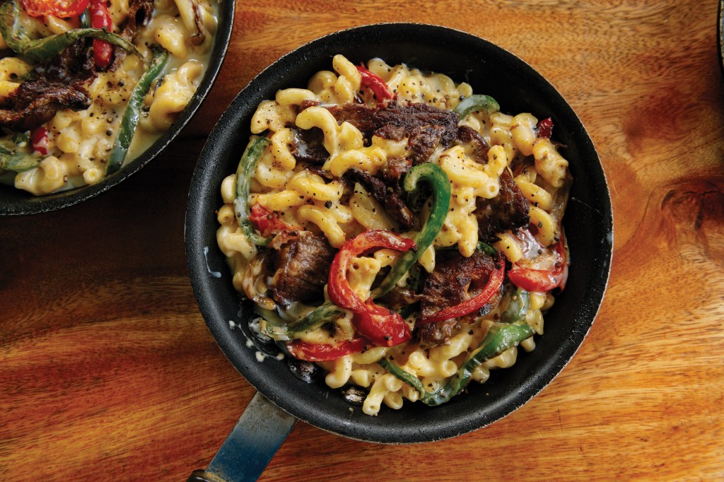 Mac and Cheese al Philly Cheesesteak