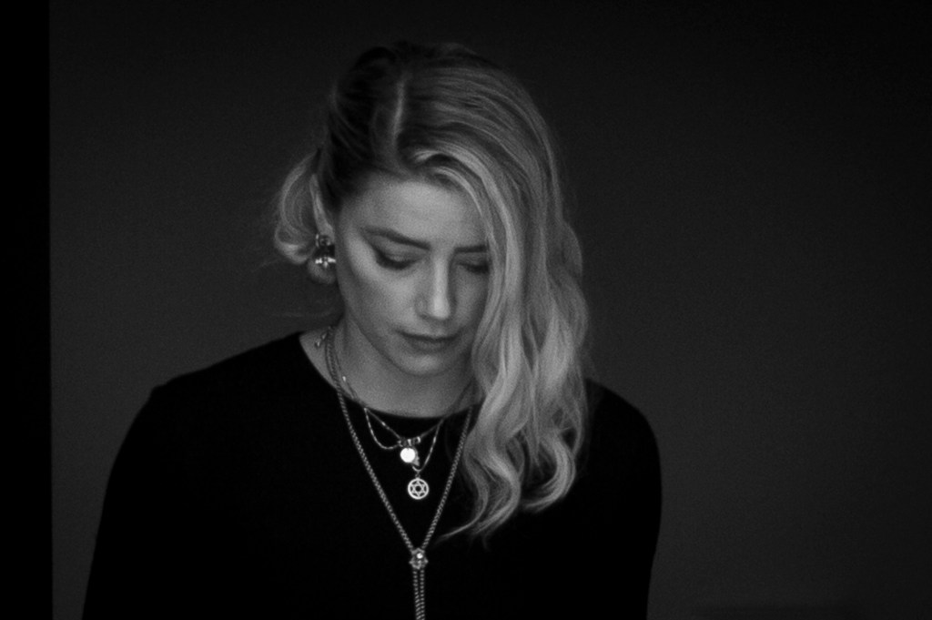 Amber Heard departs the Fairfax County Courthouse on June 1, 2022 in Fairfax, Virginia.