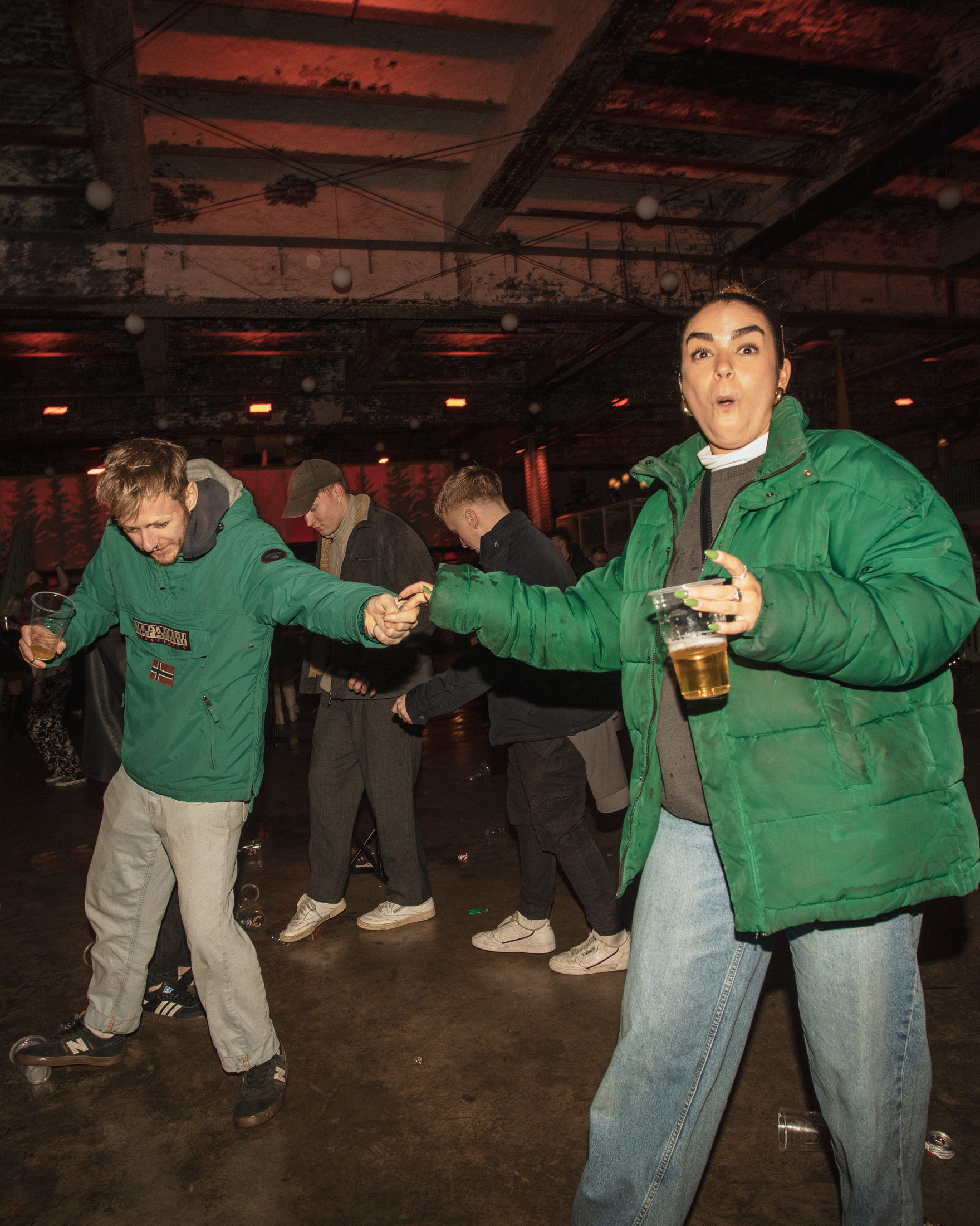 England v Senegal World Cup match: Two supporters hold hands