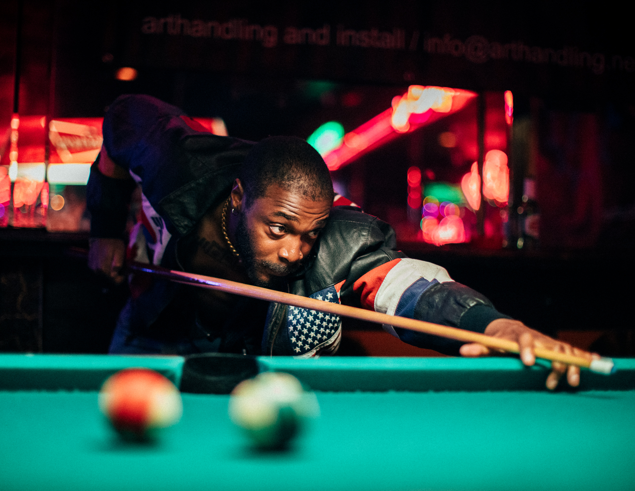JPEGMAFIA playing pool