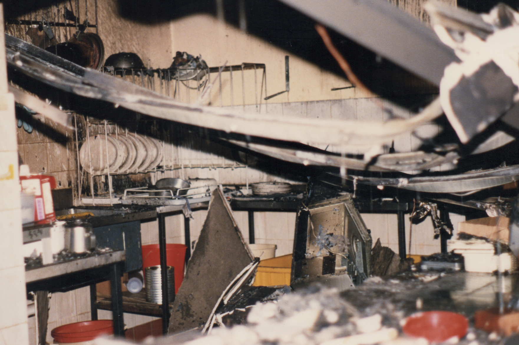 the man lin's burnt kitchen [supplied: abc]