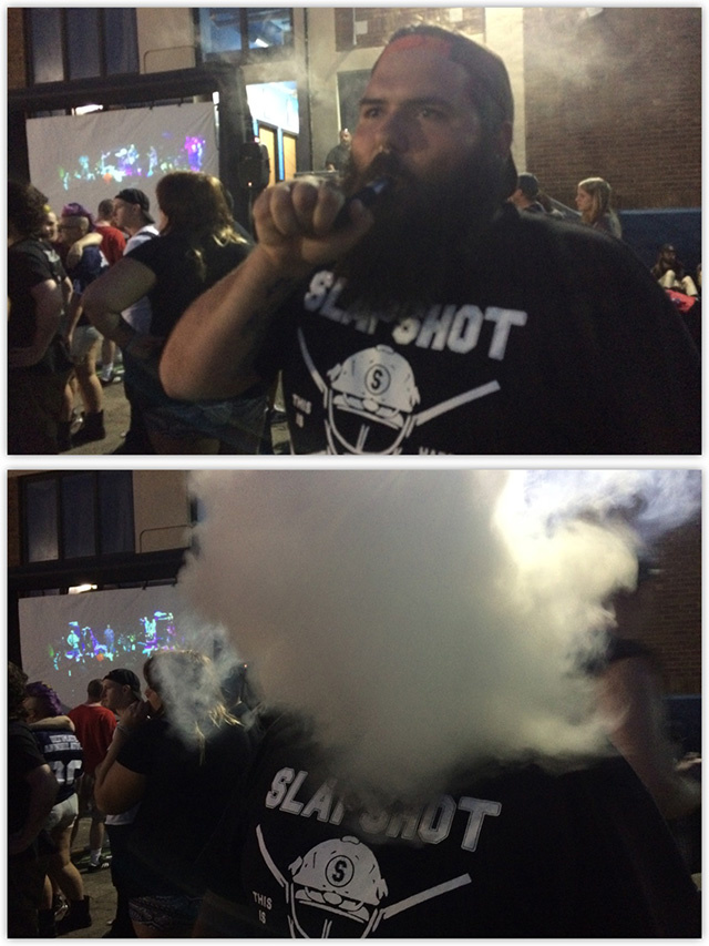 Is Vaping Straight Edge?