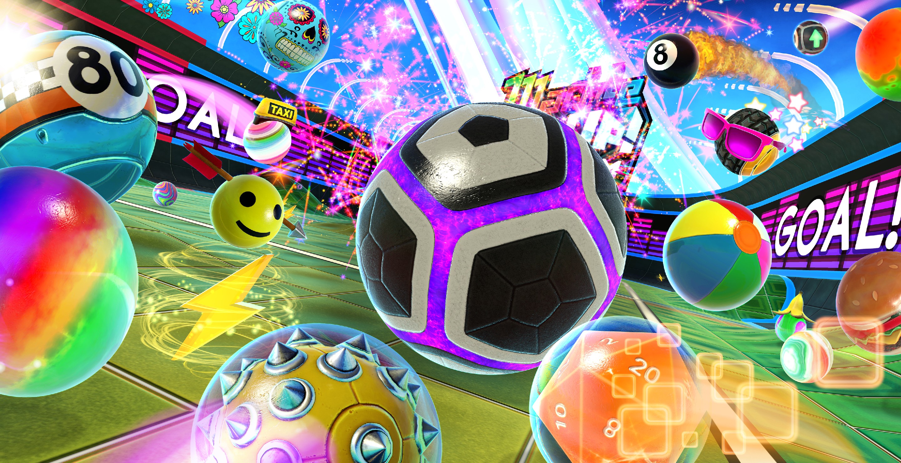 Key art from Marble It Up! Ultra