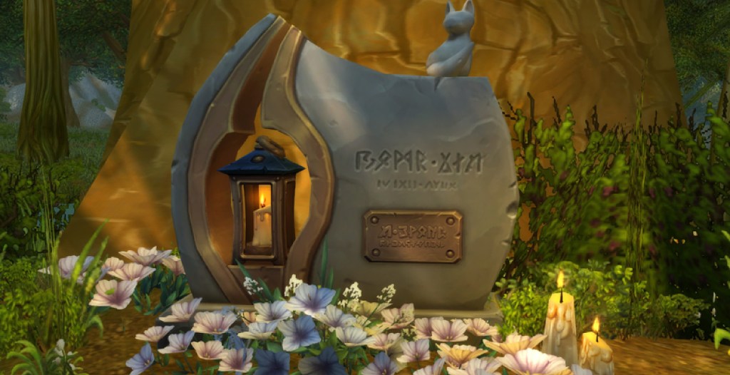 Deeply-Missed-Never-Forgotten-Headstone-in-World-of-Warcraft-netflix