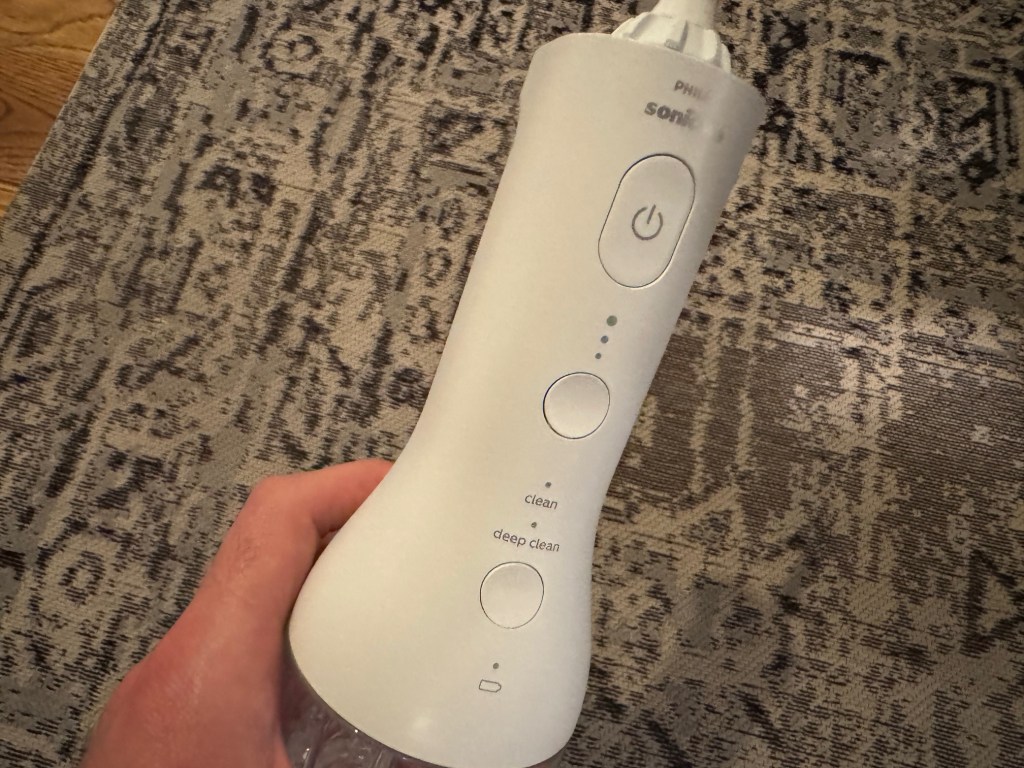 philips sonicare cordless water flosser