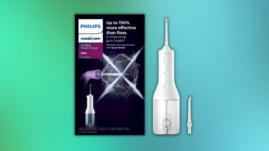 This Sonicare Water Flosser Is Like a Spa Massage for Your Mouth