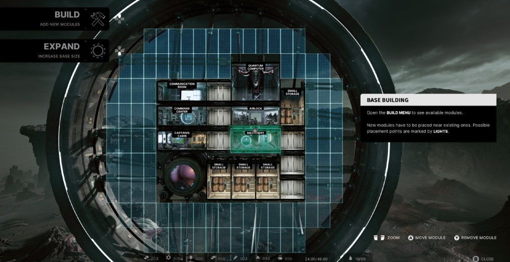 A multilevel base in The Alters