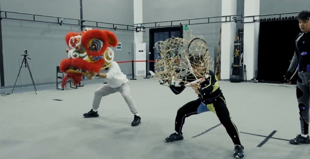 The Motion Capture process of the Lion Dancers for 'Phantom Blade Zero'
