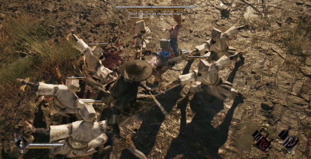 Soul jumping on Swords in 'Phantom Blade Zero'