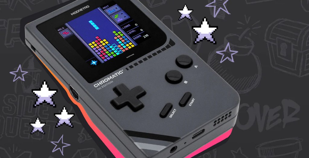 An image of the Modretro Chromatic headlining an article for review