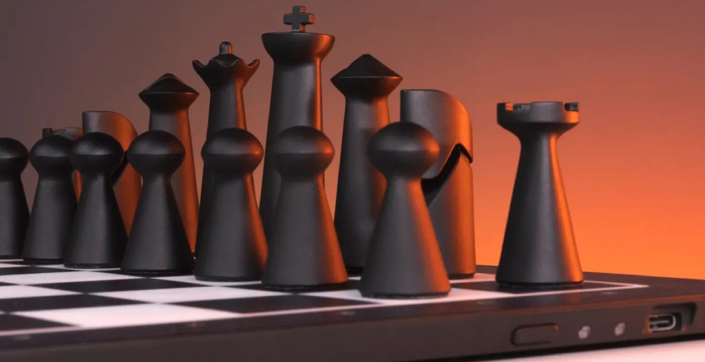 A picture of the GoChess Board from Particula