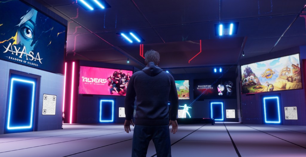 The first floor inside of the ENDIX expo