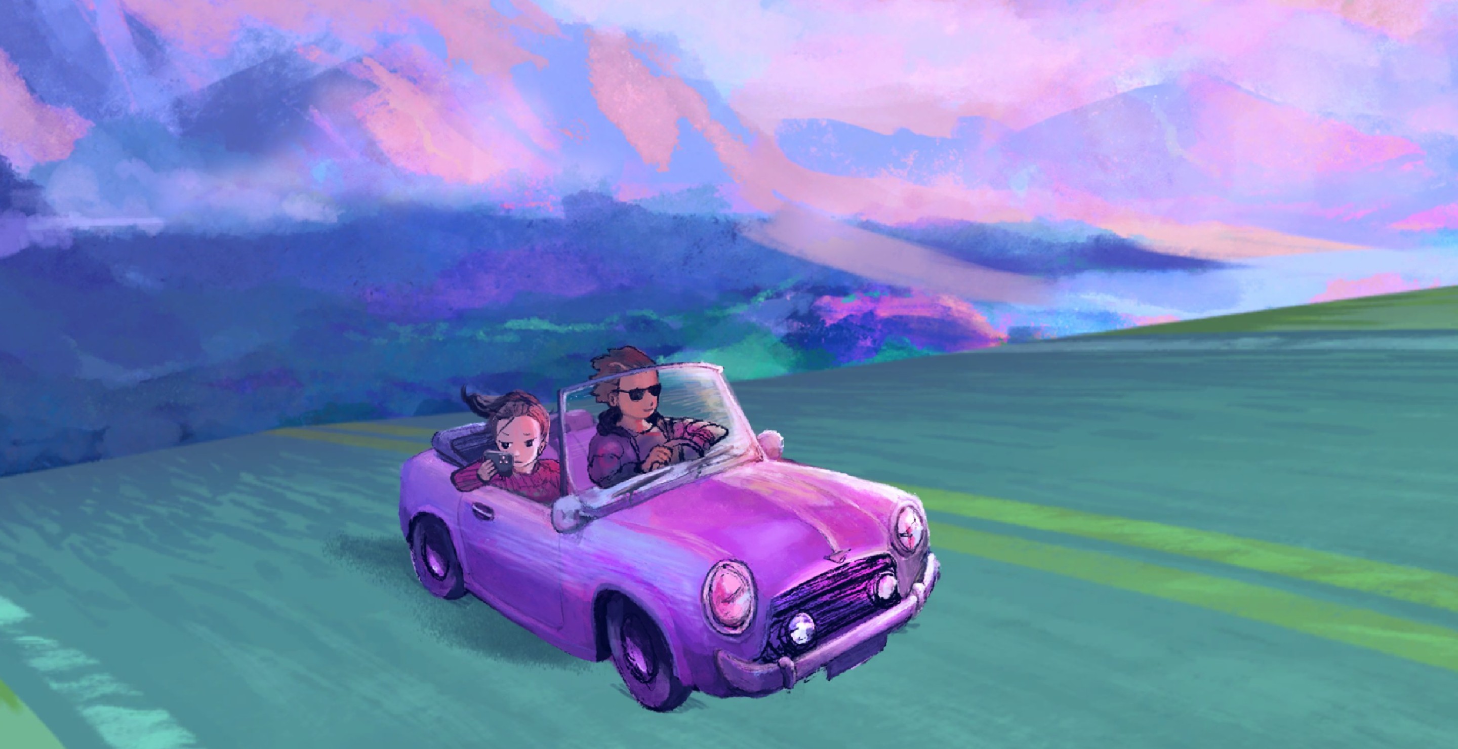 Sunset Drive' Is Short, Sweet, Beautifully Illustrated, and Can Be