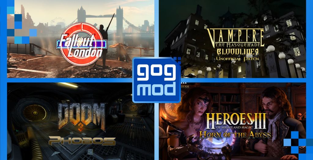 GOG Introduces One-Click Mods, Enabling Easy Mod Access To Many Classic Games