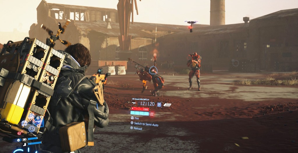 'Death Stranding 2' Gunplay