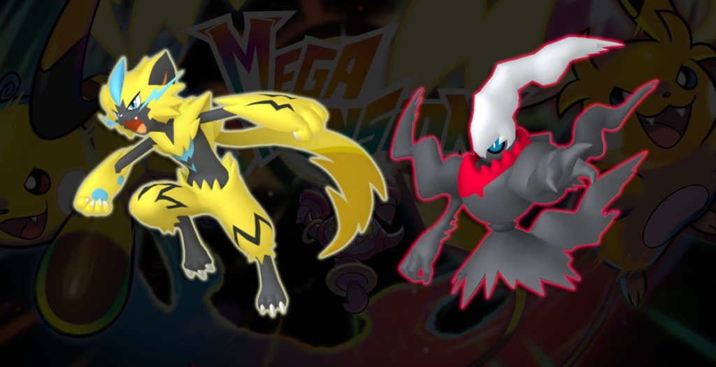 PLZA Mega Dimension DLC Mega Zeraora and Mega Dakrai