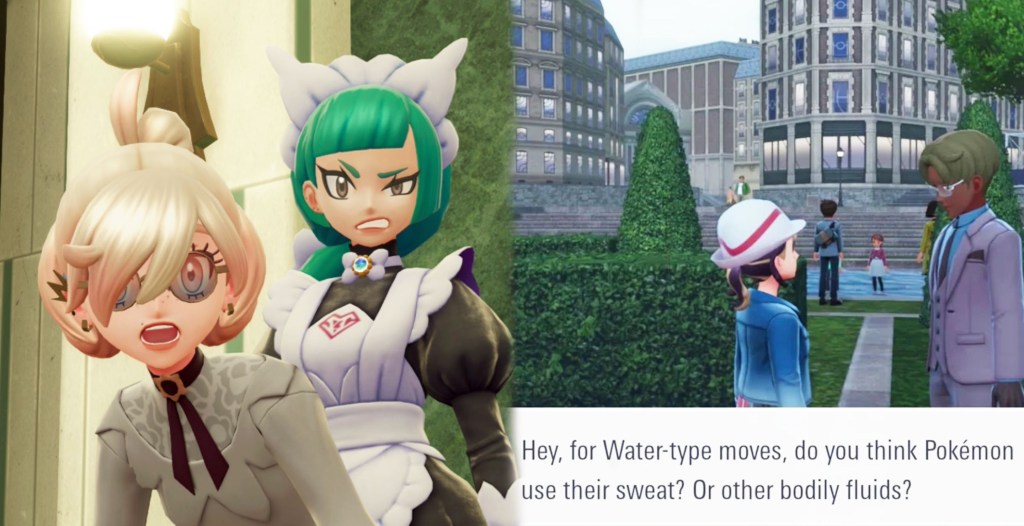 Pokémon Legends Z-A Weird NPC Dialogue