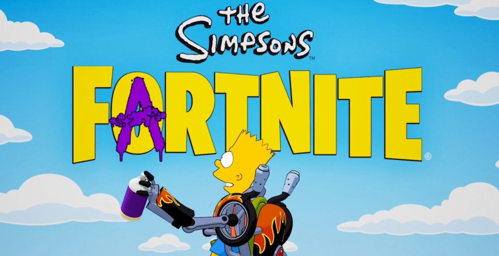 Simpsons Fortnite Bart Teaser