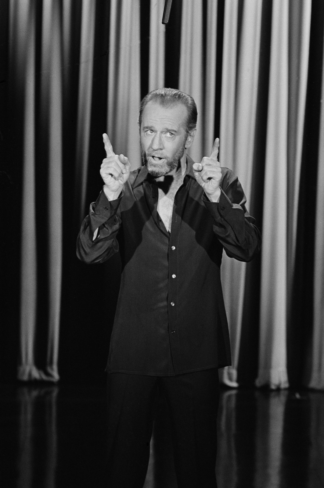 Dick Clark is widely associated with the New Year's Eve show named after him. But the show's second edition also featured George Carlin
