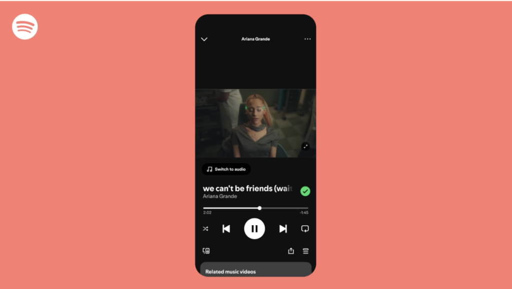 You Can Watch Music Videos on Spotify Now