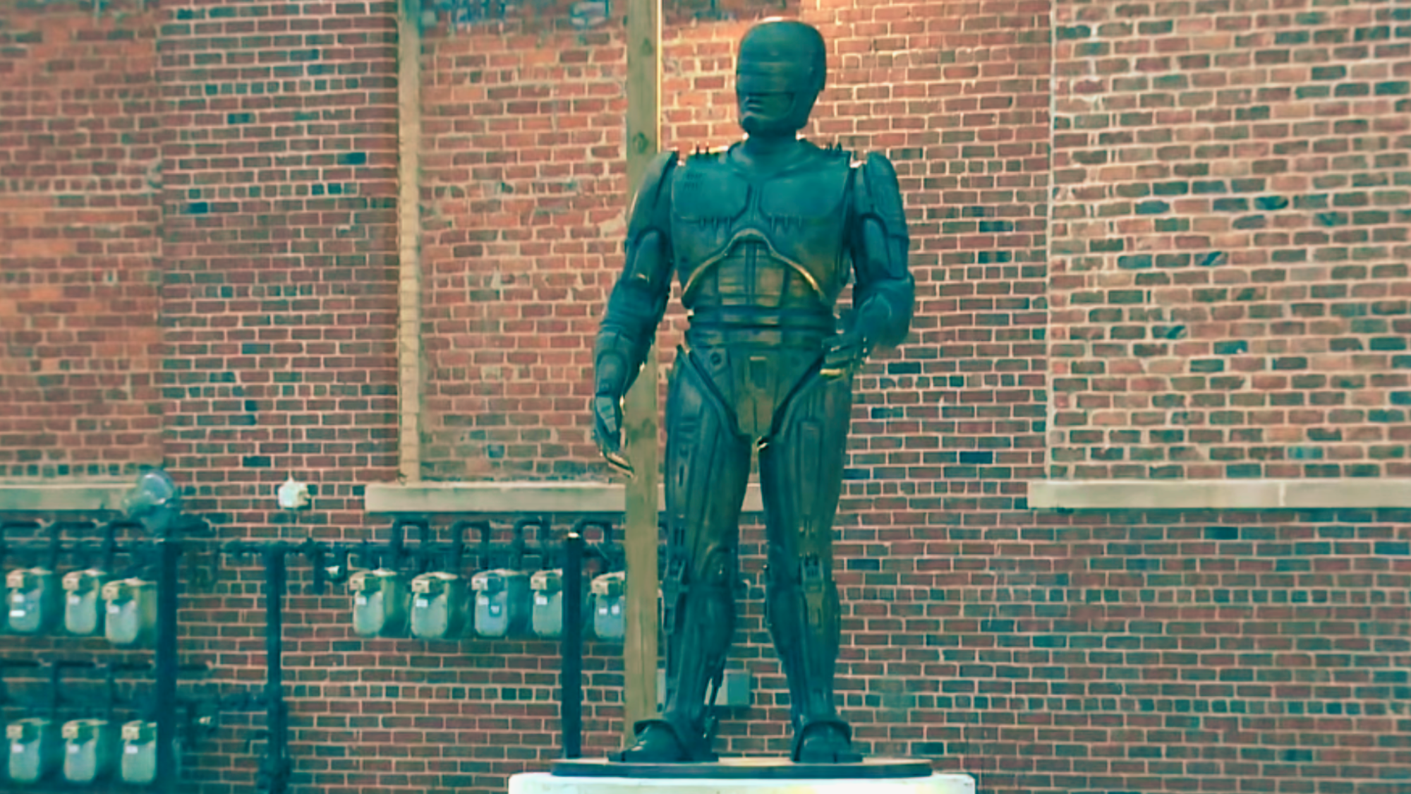 Detroit Finally Got Its RoboCop Statue