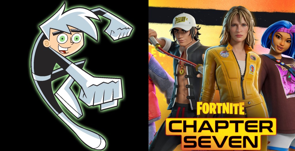 Fortnite Danny Phantom Collaboration