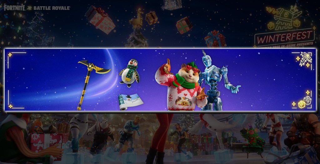 Fortnite Winterfest 2025 Free Skins