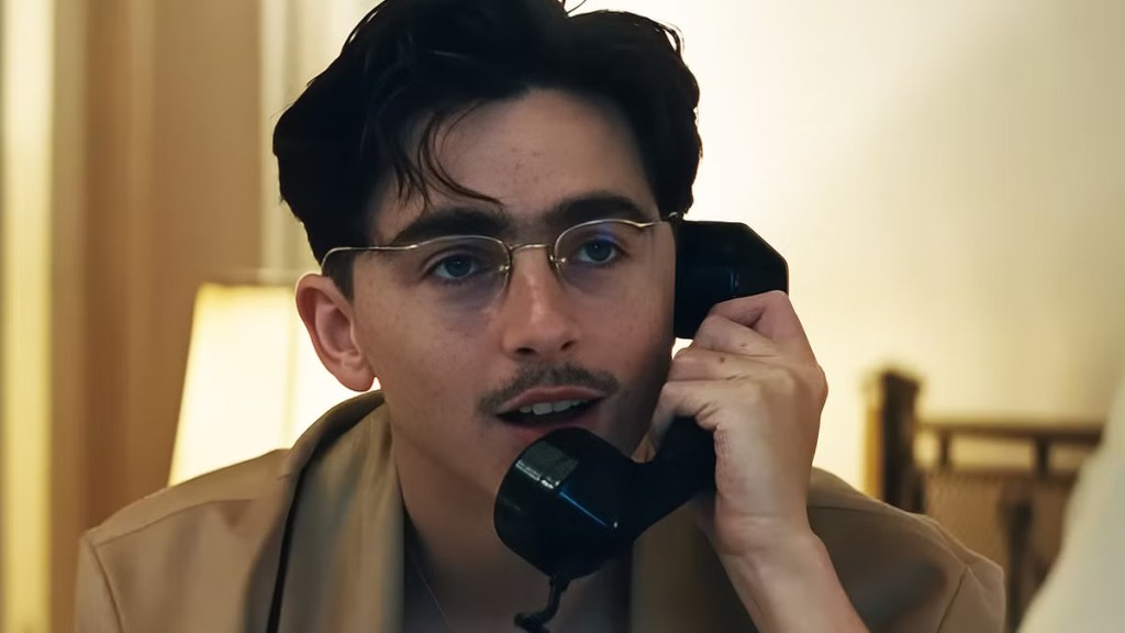 Timothee Chalamet in Marty Supreme
