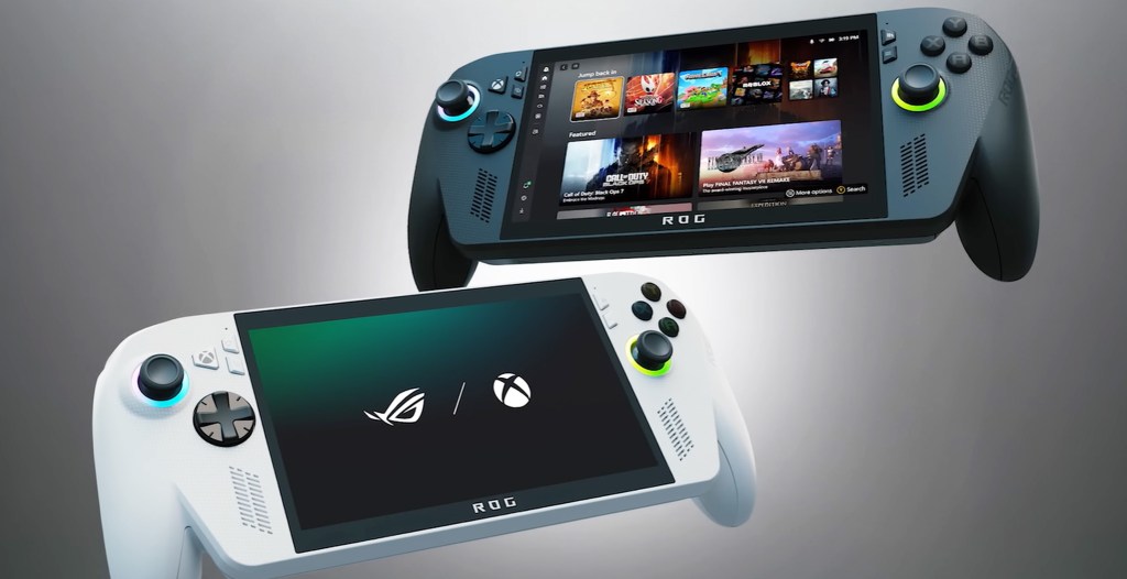 Xbox Rog Ally X Consoles